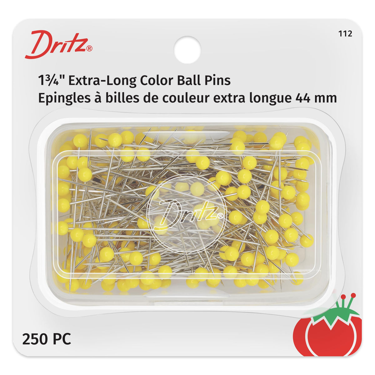 Dritz Extra-Long Color Ball Pins 44mm
