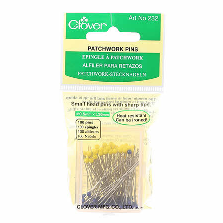 Clover Patchwork Pins