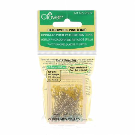 Clover Patchwork Pins (Fine)