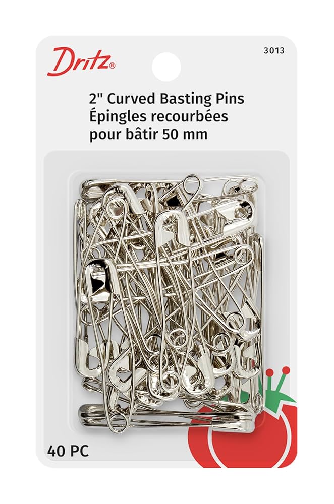 Dritz Curved Basting Pins