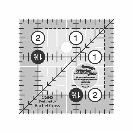 Creative Grids Quilt Ruler 2-1/2in x 2-1/2in