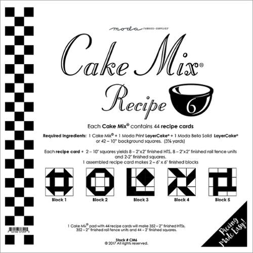 Cake Mix Recipe 6 by Moda Fabrics