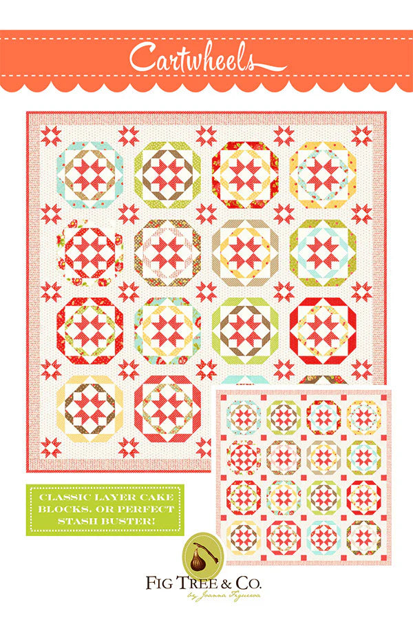 Cartwheels quilt pattern