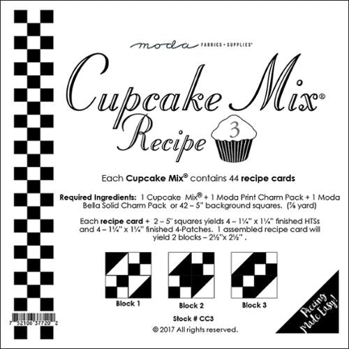 Cupcake Mix Recipe 3 by Moda Fabrics