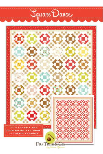 Square Dance Quilt Pattern