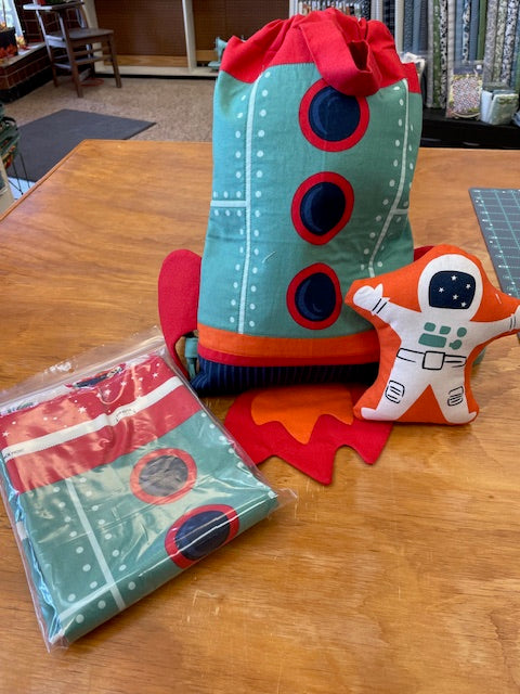3-2-1 Blast Off Backpack Panel