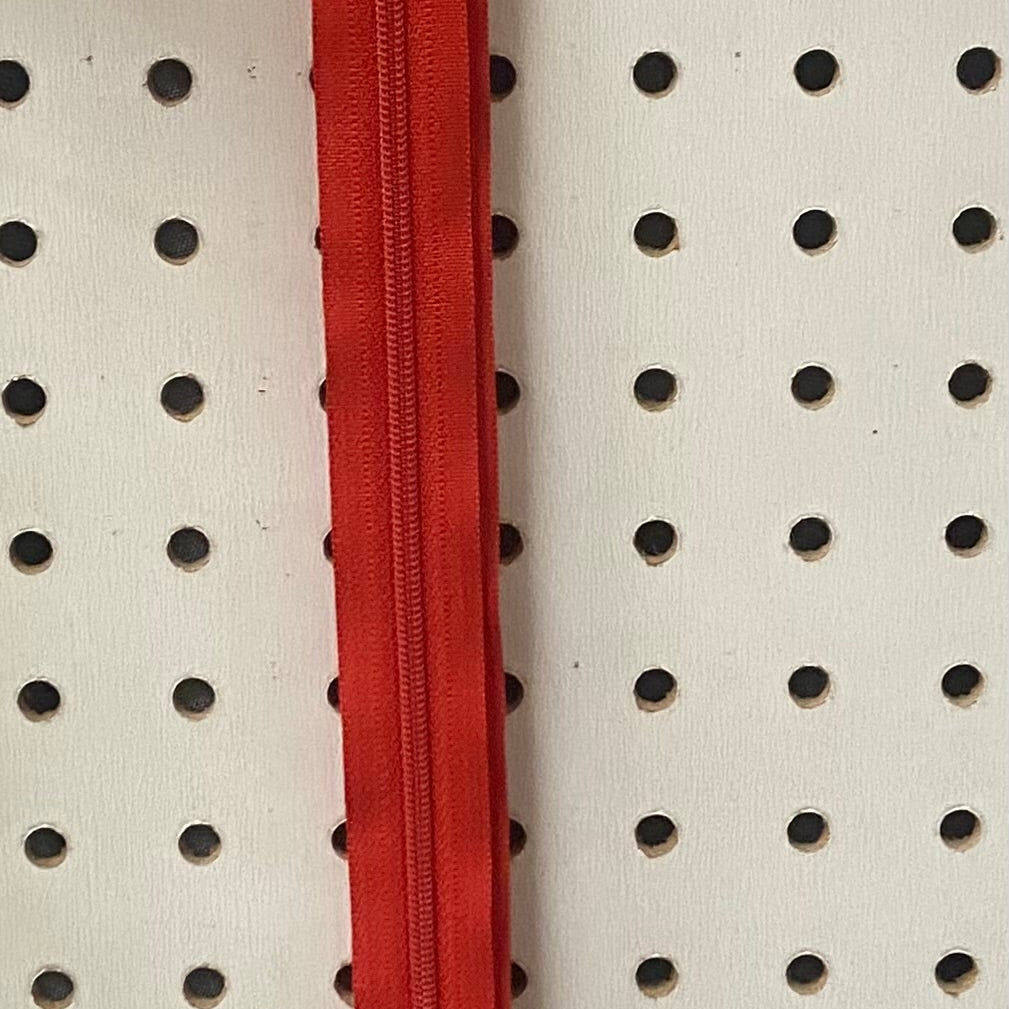 22in Zipper - Red