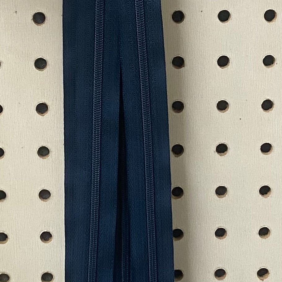 22in Zipper - Navy