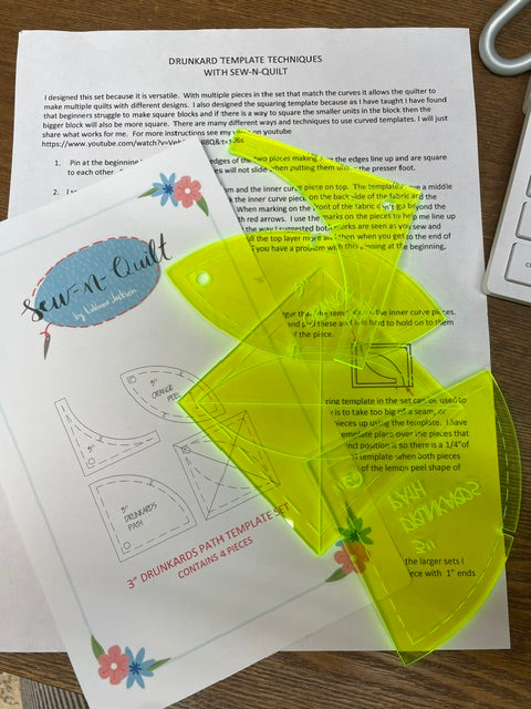 Drunkard's Path Templates.