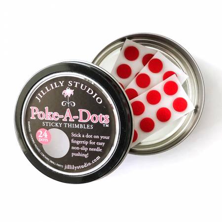 Jilily Studio Poke-A-Dots Sticky Thimbles 24ct