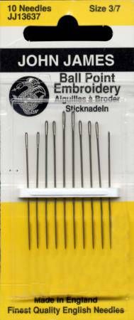 Embroidery Needles (10ct) Size 3/7