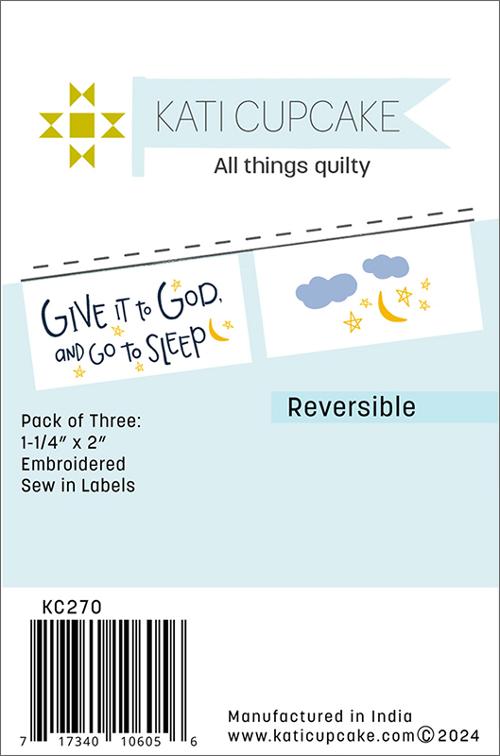 Sew In Labels - Give it to God