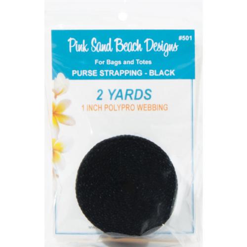 Purse Strapping - 2yds Black