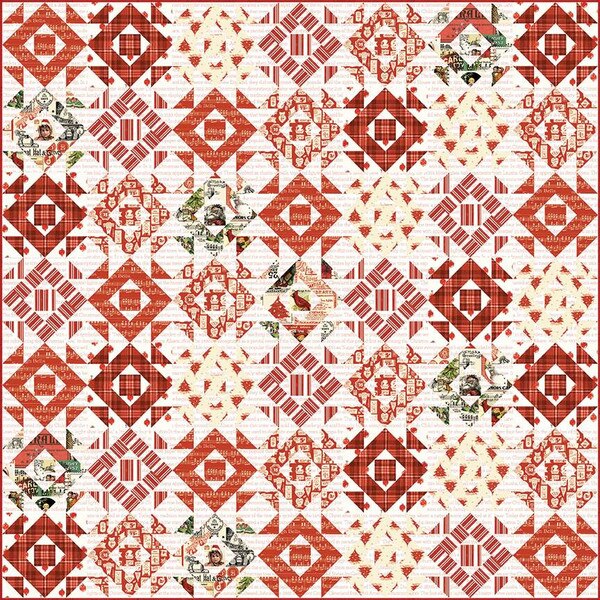Dashing Doubles Quilt Pattern