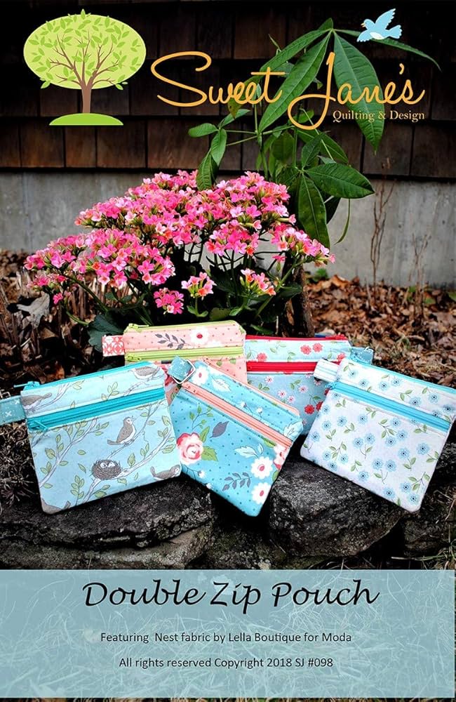 Sweet Jane's Double Zip Pouch Pattern