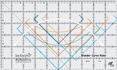 Wondercurve Ruler - The Old Craft Store