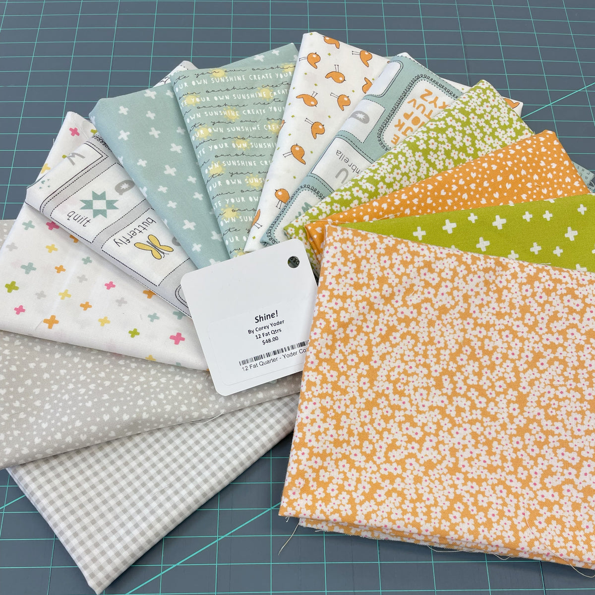 Shine 12 Fat Quarter Bundle – Sweetwater for Moda