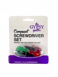 The Gypsy Quilter Compact Screwdriver Set