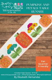Pumpkins and Petals Table Runner
