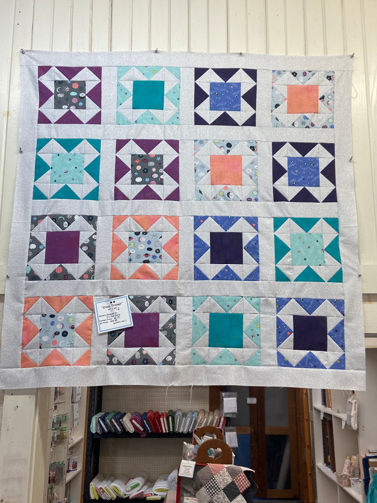 Cross Trainer Quilt Kit