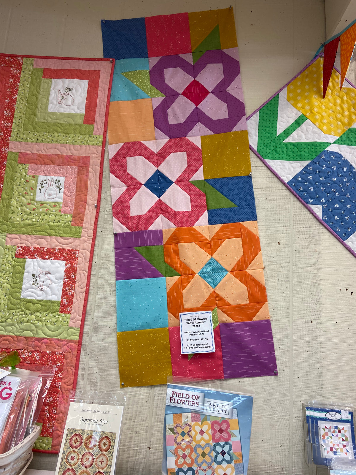 Field of Flowers Table Runner Kit