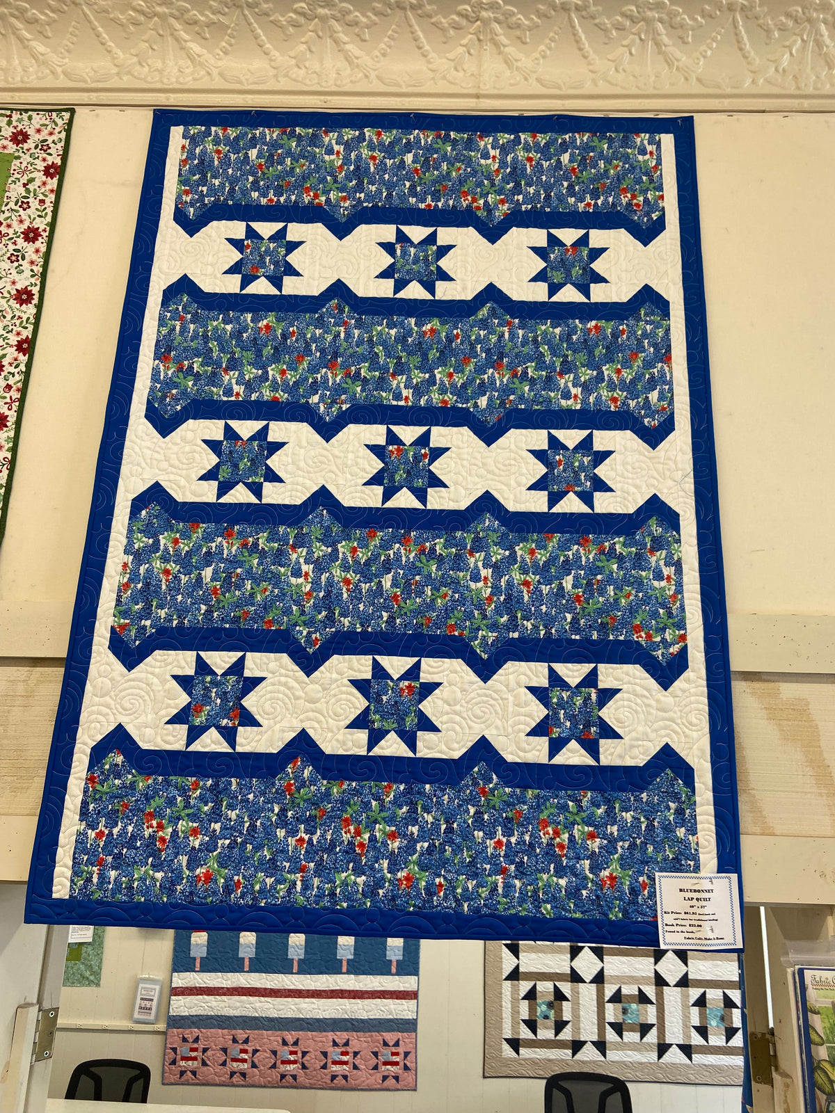 Bluebonnet Lap Quilt Kit