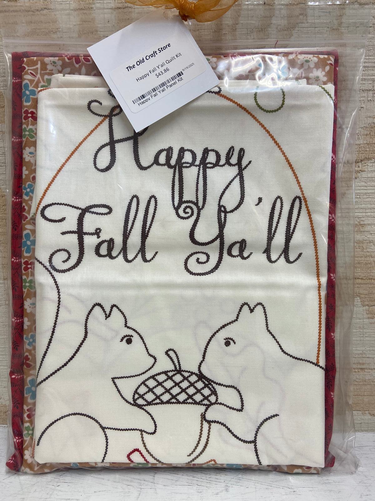 Happy Fall Y'all Panel Quilt Kit