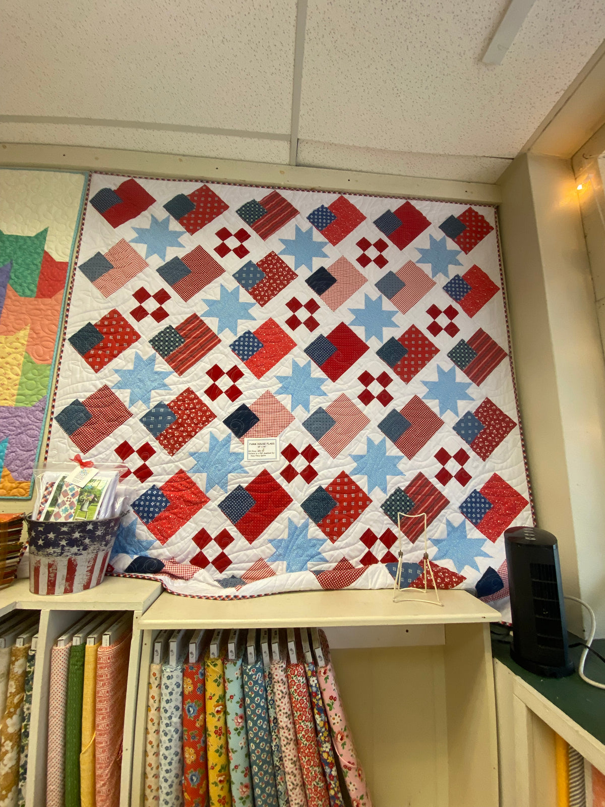 Farmhouse Flags Quilt Kit