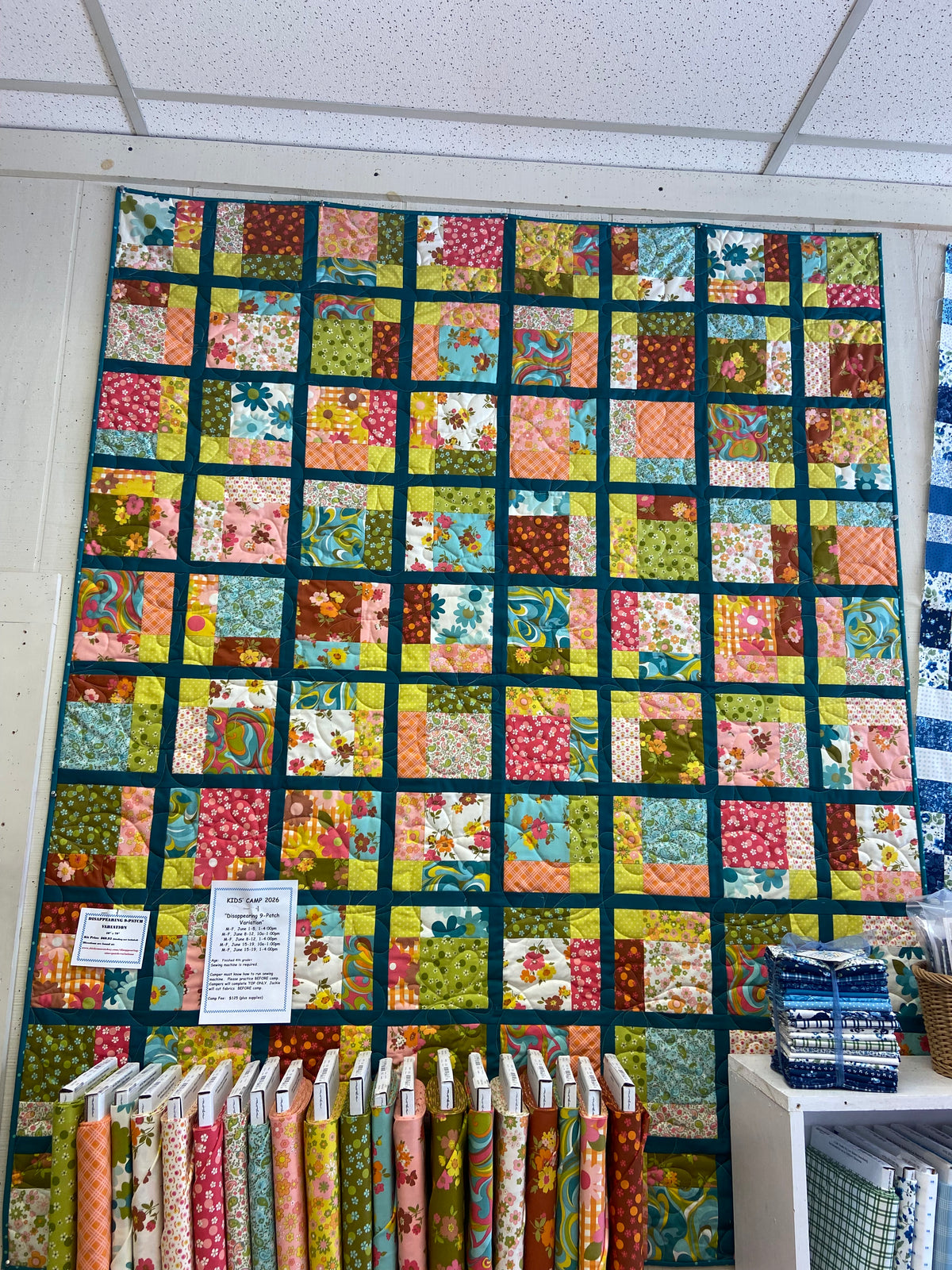 Disappearing 9 Patch Quilt Kit