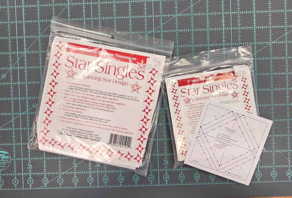 Star Singles (paper foundation)
